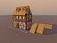 Low Poly Modular Medieval Town Kit - 56 Game Ready Models