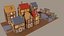 Low Poly Modular Medieval Town Kit - 56 Game Ready Models