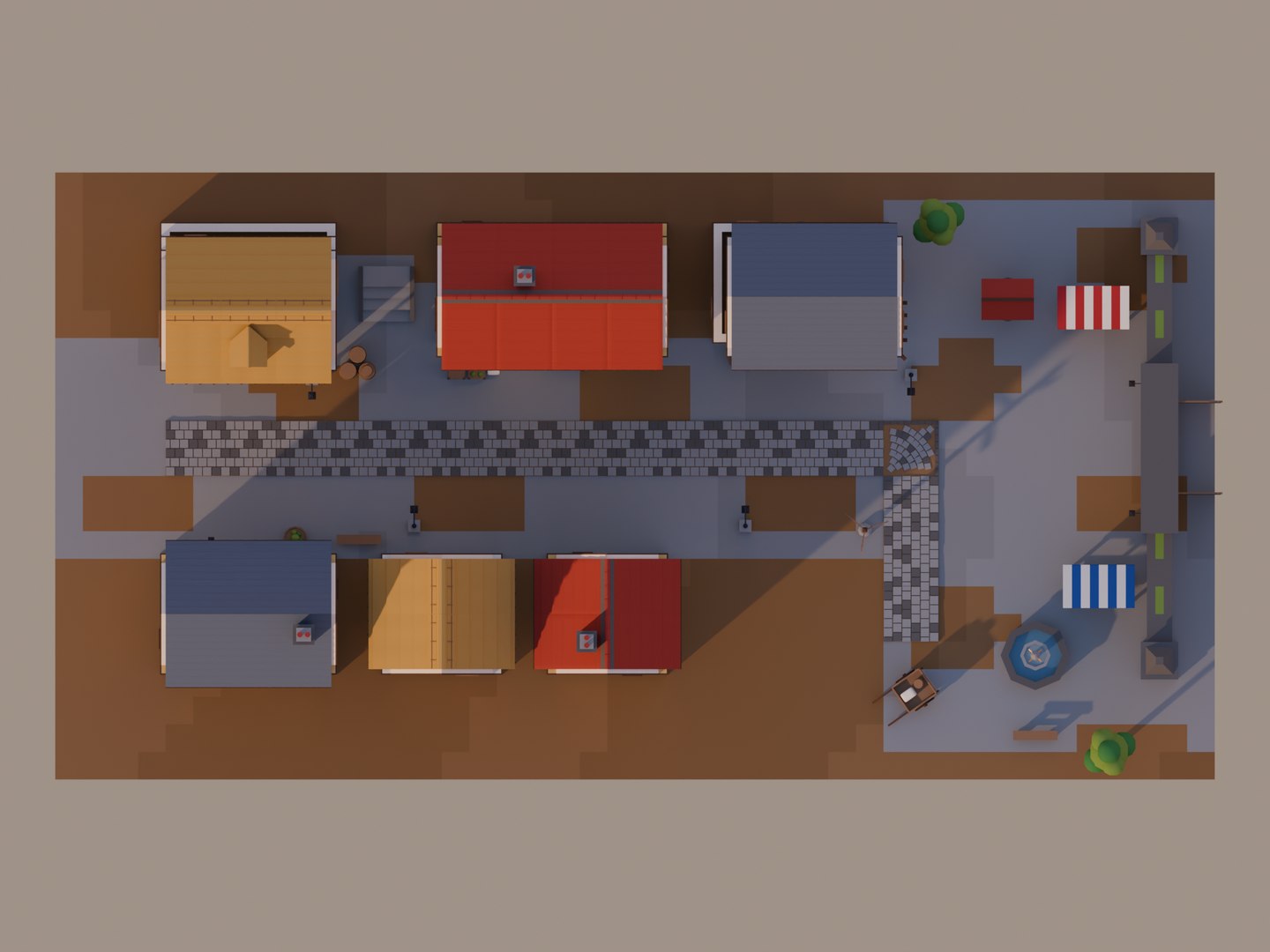 3D Low Poly Modular Medieval Town Kit - 56 Game Ready Models https://p.turbosquid.com/ts-thumb/jD/zyrBgP/gy/16_top_view/png/1791110498/1920x1080/fit_q87/26487a915c61ef5f97bd73739a23f3039dc53984/16_top_view.jpg
