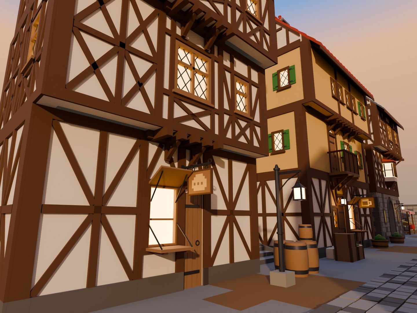 3D Low Poly Modular Medieval Town Kit - 56 Game Ready Models https://p.turbosquid.com/ts-thumb/jD/zyrBgP/h2/04_cover_2/png/1791110393/1920x1080/fit_q87/bcd3d7bd02a3e6eb0f76f4080eadce7f60618e40/04_cover_2.jpg