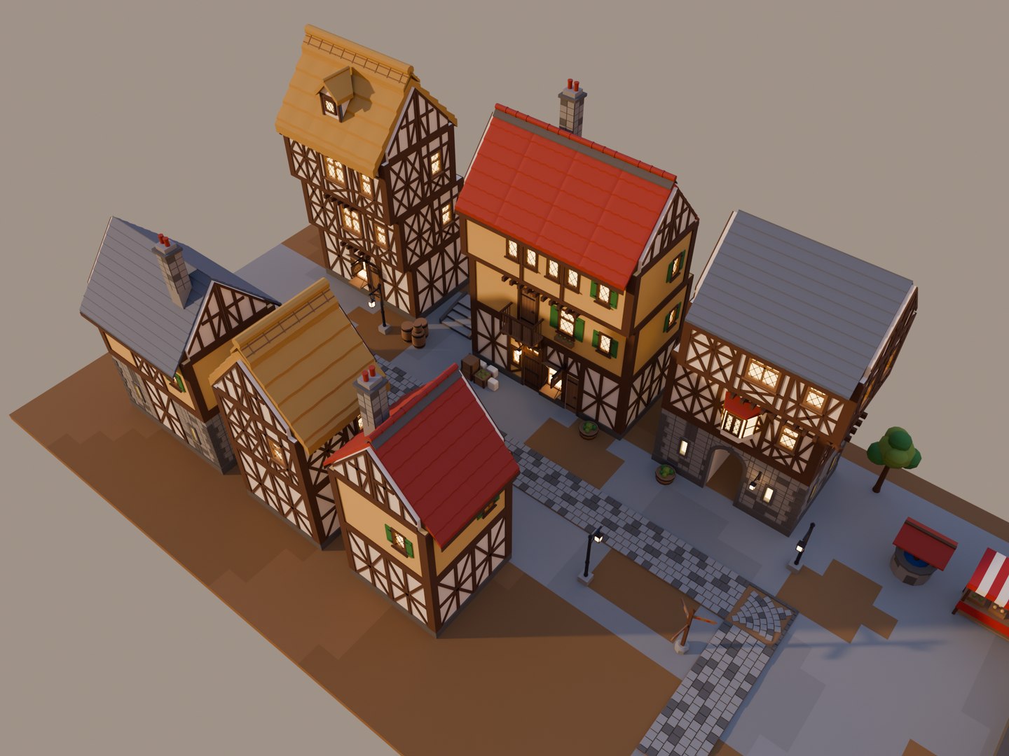 3D Low Poly Modular Medieval Town Kit - 56 Game Ready Models https://p.turbosquid.com/ts-thumb/jD/zyrBgP/pD/05_cover_3/png/1791110417/1920x1080/fit_q87/e5c37078e1c99a7d01d762c53e89651a81ccfc75/05_cover_3.jpg