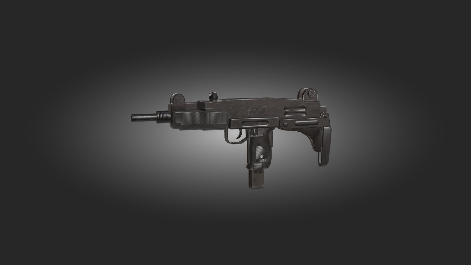 3D Uzi PBR High Quality 3D Model Model - TurboSquid 2317163