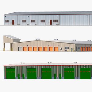 Warehouse Buildings Collection 3