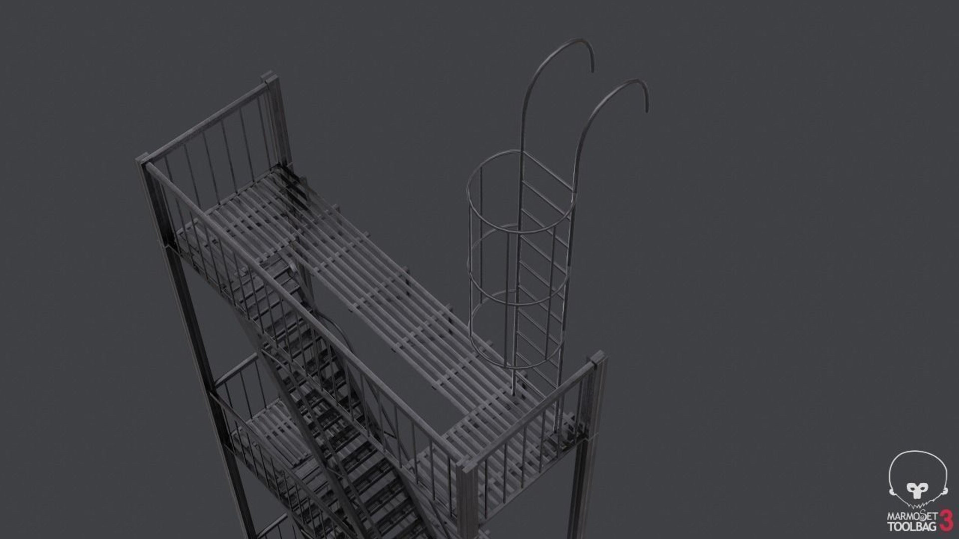 escape stairs 3D model https://p.turbosquid.com/ts-thumb/jE/2f3PXK/3X2AIcqr/fireescapestairs3dmodellowpolymaxobjfbxdae2/jpg/1522343711/1920x1080/fit_q87/9414ce41e11334360d76be7166f92a52eda8caa1/fireescapestairs3dmodellowpolymaxobjfbxdae2.jpg