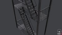 Fire Escape Stairs
