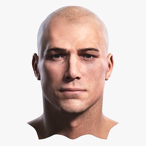3D photorealistic human head realistic model