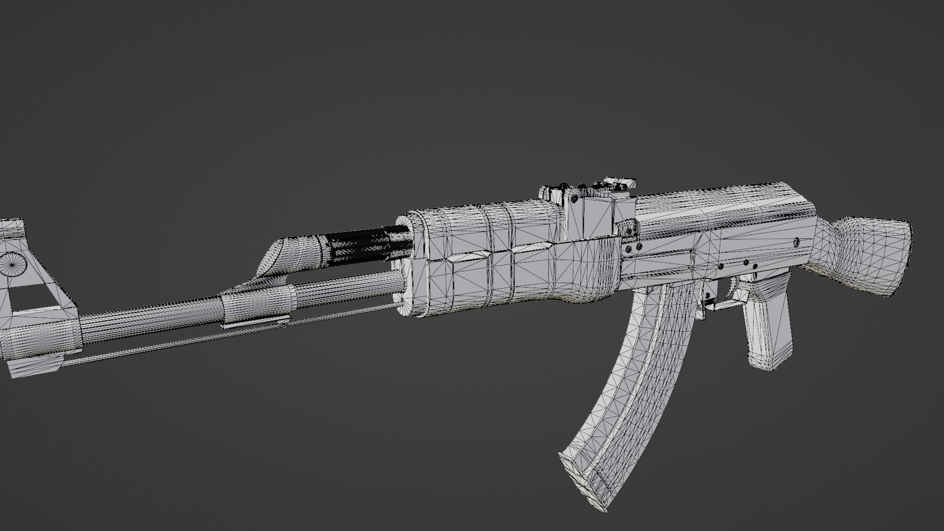 3D Gun Model TurboSquid 2082826