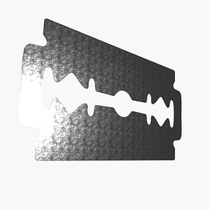 Metallic Razor Blade