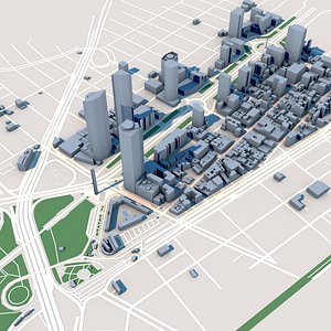 3D model Torre Reforma Torre Mayor Mexico City Mexic