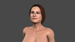 3D rigged man woman