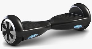 Self BalancingElectric Scooter Black