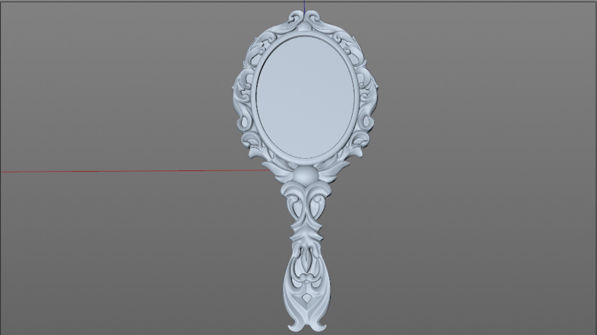 3D hand mirror - TurboSquid 1338943