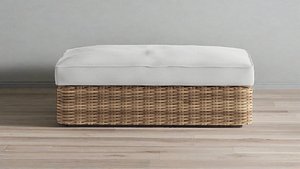 Canyon Outdoor Ottoman 3D model