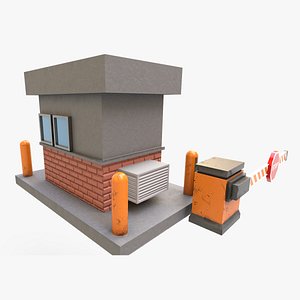 Checkpost 3D model