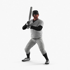 3d model baseball player