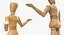 Dummy Doll Surprised Pose 3D Model