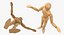 Dummy Doll Surprised Pose 3D Model