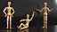 Dummy Doll Surprised Pose 3D Model
