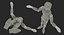 Dummy Doll Surprised Pose 3D Model