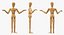 Dummy Doll Surprised Pose 3D Model