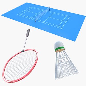 Badminton Collection 3D