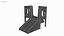 Toddler play Toboggans Structure 1