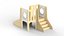 Toddler play Toboggans Structure 1