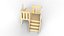 Toddler play Toboggans Structure 1