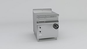 3D industrial kitchen equipment model