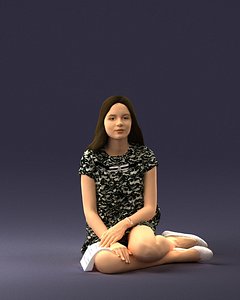 3D scanned human ready
