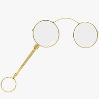Lorgnette eyeglasses