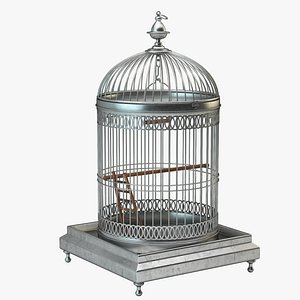 old birdcage 3D model