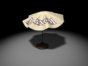 patio umbrella 3d model