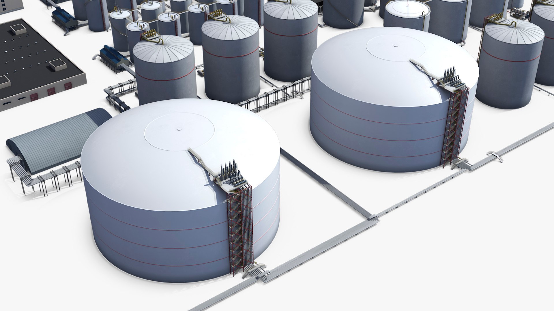 Liquefied Natural Gas LNG Plant