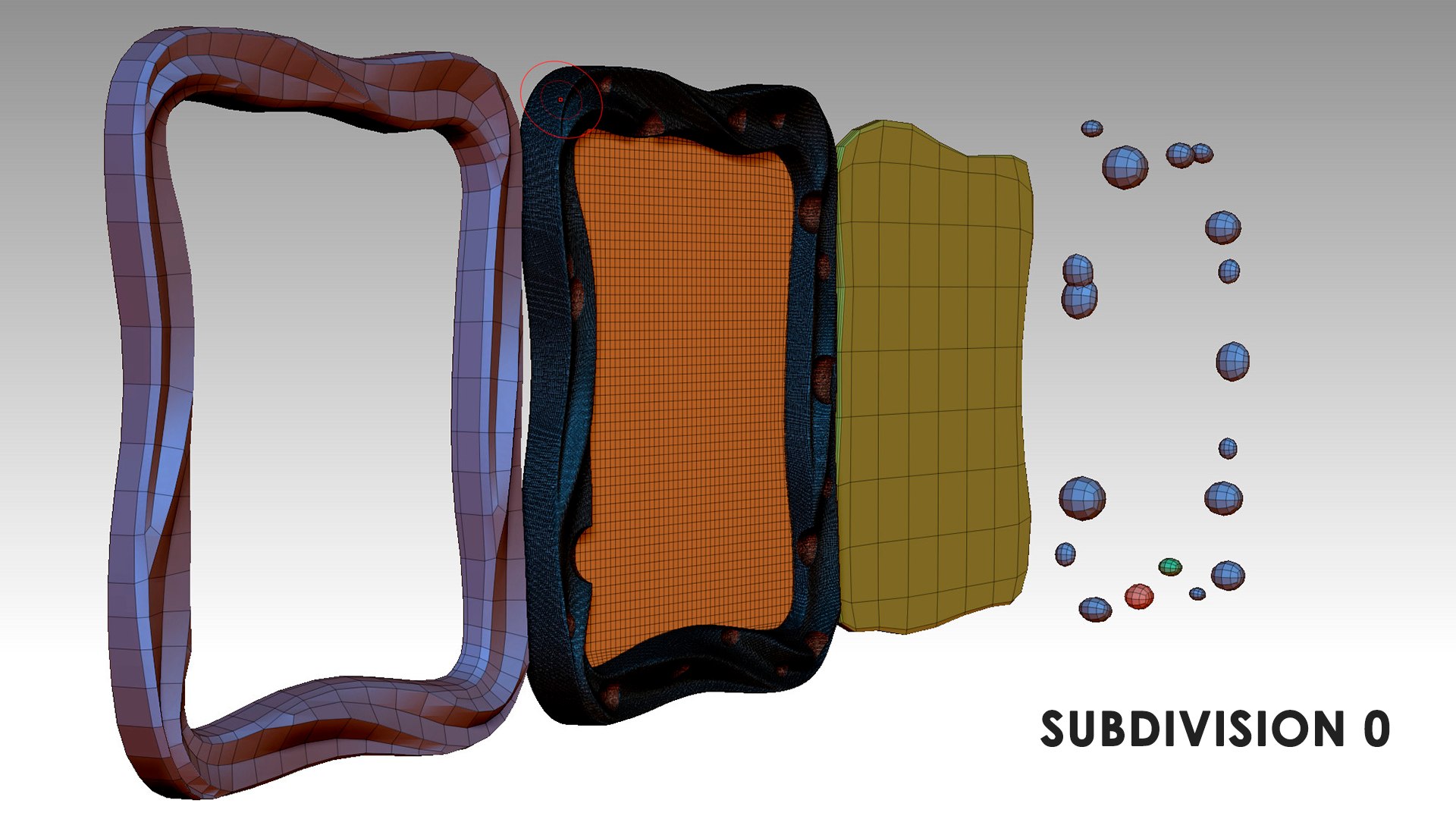 3D Cheese Frame 3d Model - TurboSquid 1984108