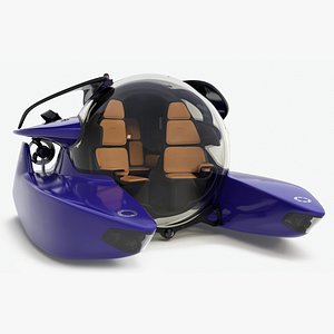 Aston Martin Luxurious Personal Submarine Purple
