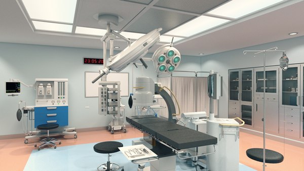 3D 8 hospital interior - TurboSquid 1226900