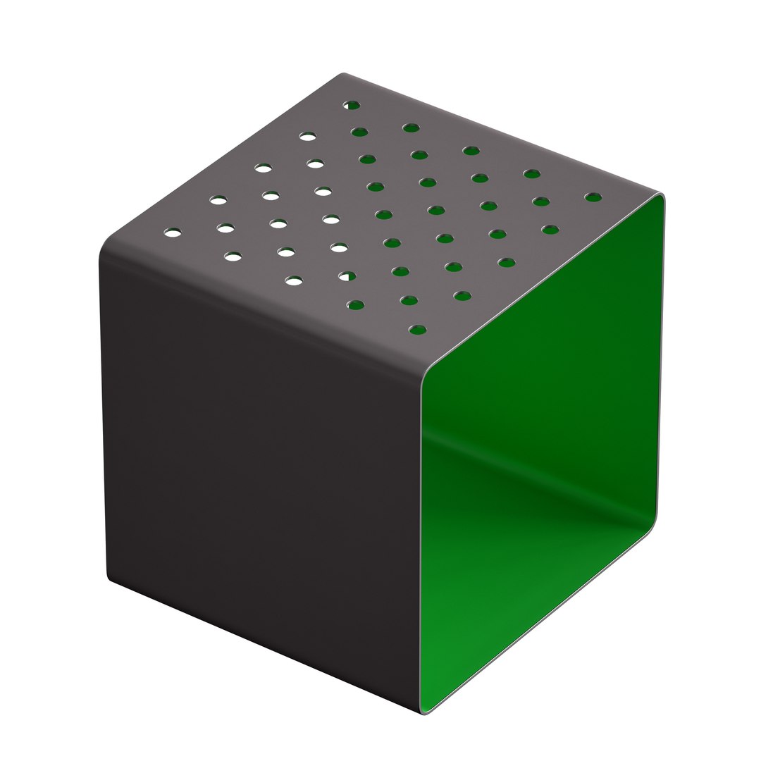 Metal Perforated Chair Stool Radium Stool Mmcite 3D Model - TurboSquid ...