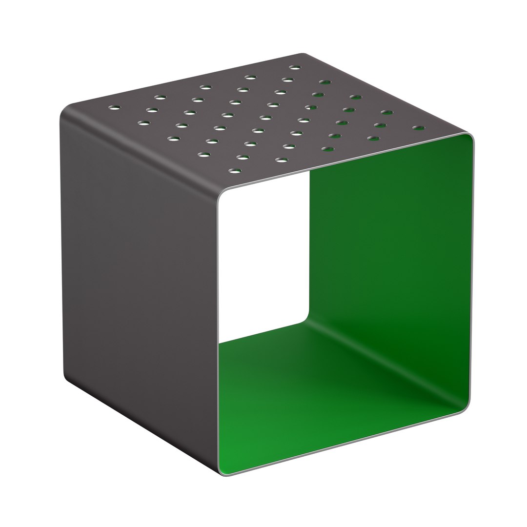 Metal Perforated Chair Stool Radium Stool Mmcite 3D Model - TurboSquid ...