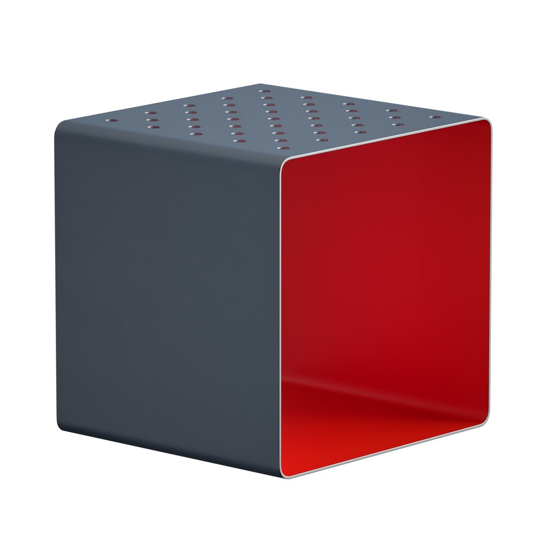 Metal Perforated Chair Stool Radium Stool Mmcite 3D Model - TurboSquid ...
