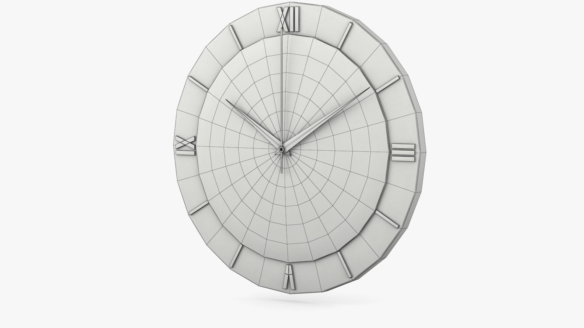 Wall Clock 3 3D model - TurboSquid 1800500