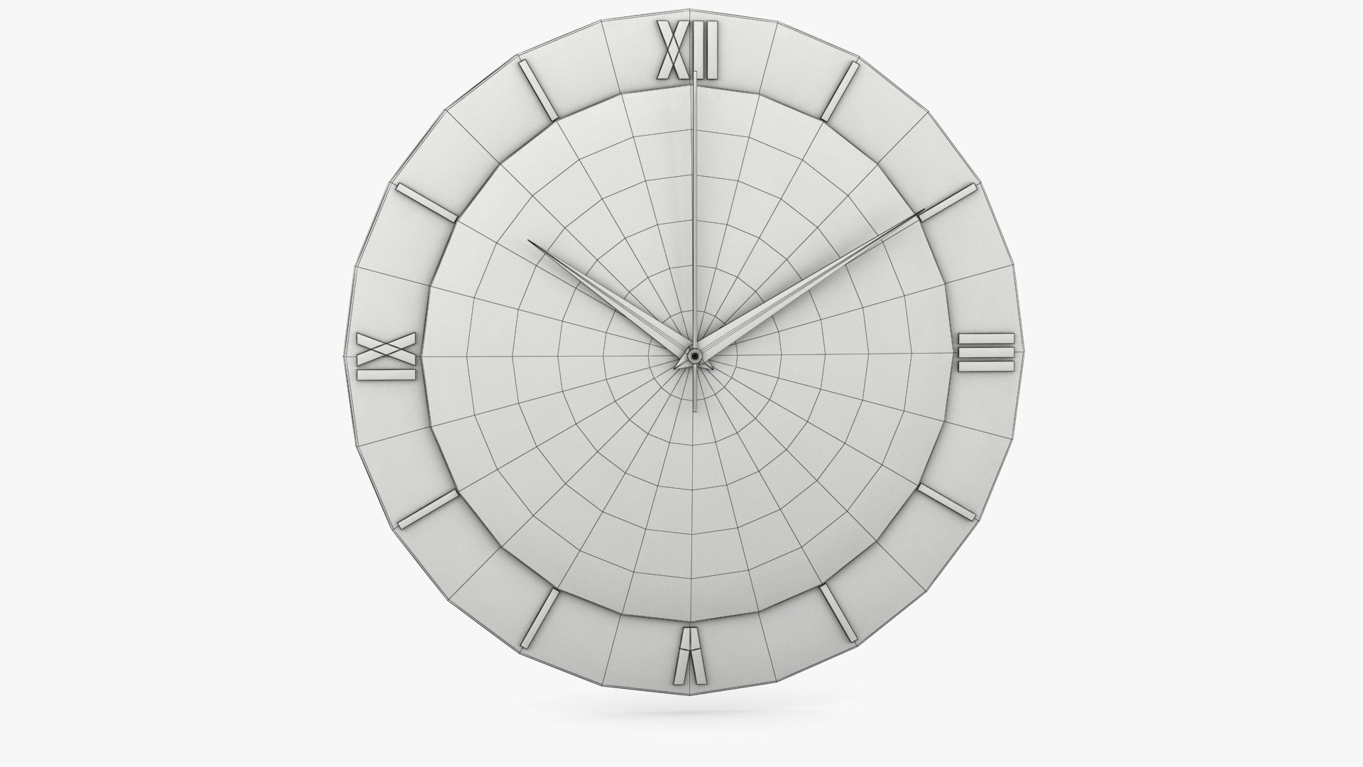 Wall Clock 3 3D model - TurboSquid 1800500