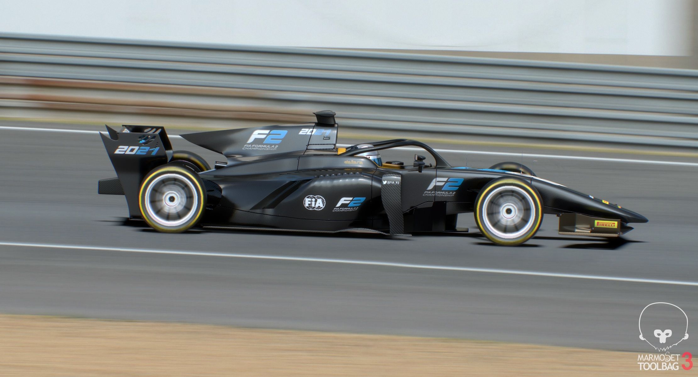 Formula 2 Dallara F2 2021 Carbon 3D model - TurboSquid 1737067