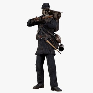 SKELETON SOLDIER 3D model