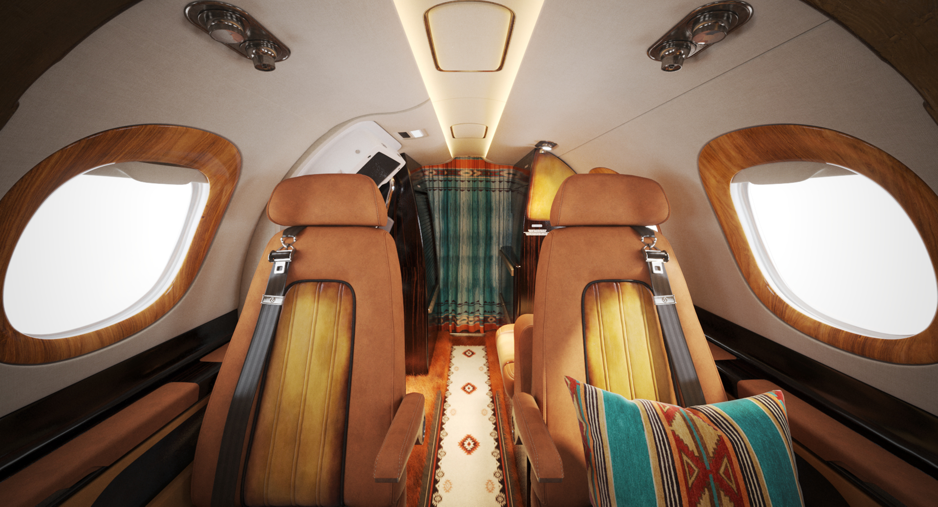 3D Aircraft Interior Ranch Western Style - TurboSquid 1729989