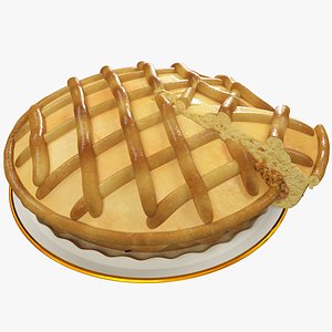 pie pieces 3d 3ds