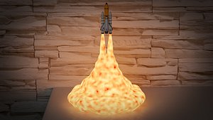 Shuttle night light