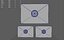 White Envelope 3D model 3D