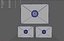 White Envelope 3D model 3D