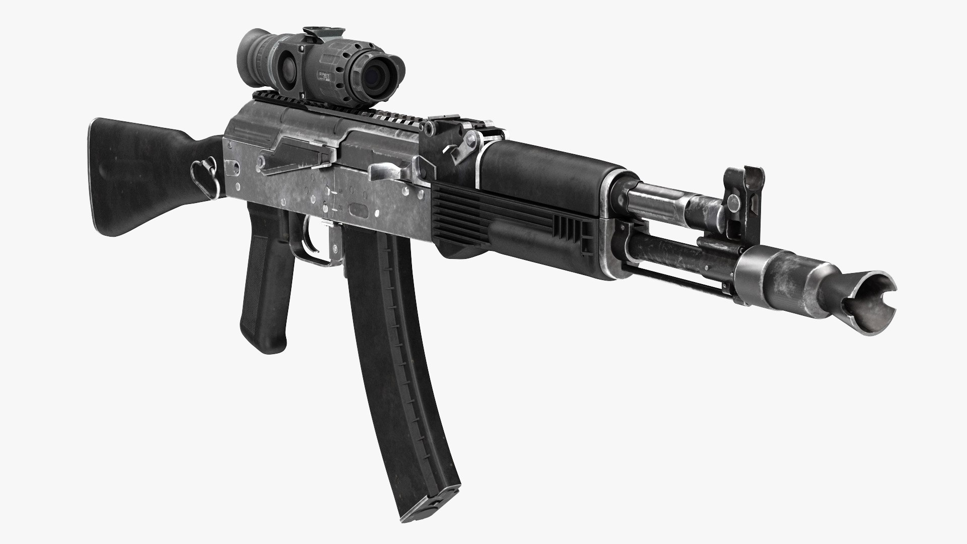 サーマルスコープトリジコンIRパトロールM300Wを搭載したAK1043Dモデル